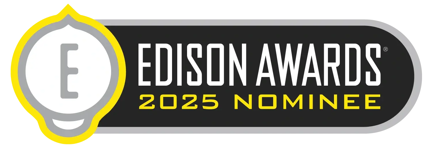 Edison Nominee 2025 Seal badge